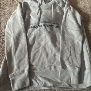 Under Armour Men's Light Gray Hoodie